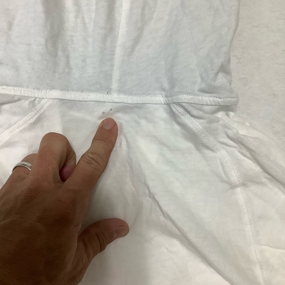 Soffe Georgia Bulldogs Hooded Long-Sleeve Tee Sz Medium White UGA - Picture 10 of 11